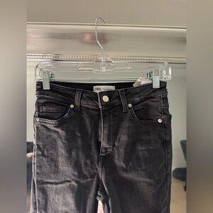 Black Zara jeans #flarejeans
